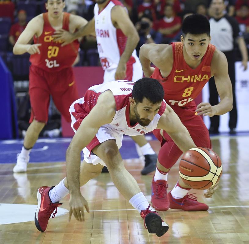 中国男篮比赛vs伊朗